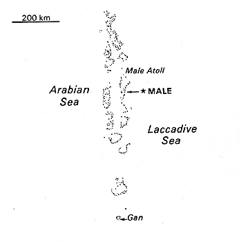 [Country map of Maldives]